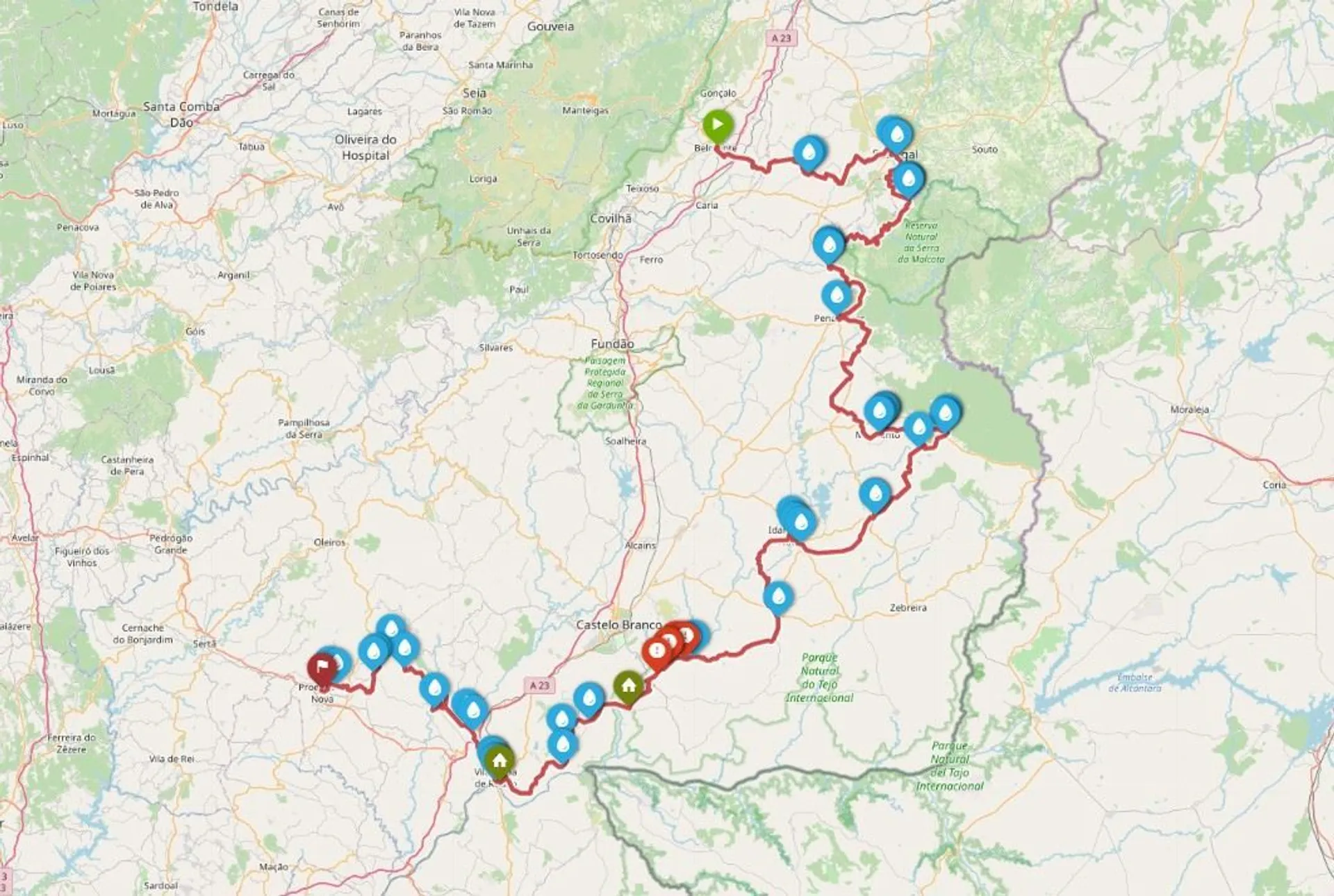 route map