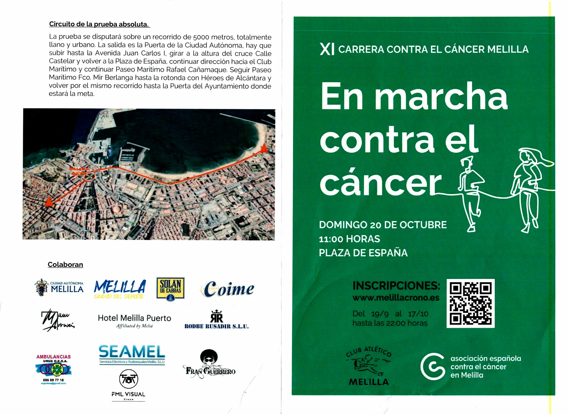 En marcha contra el cáncer