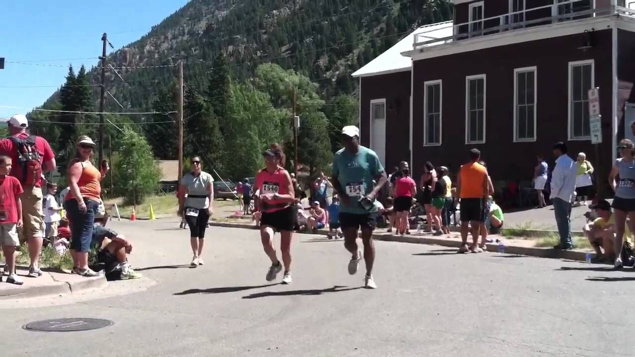 Mark's First Half Marathon Finish