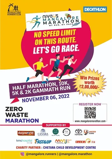 Niveus Mangalore Marathon, 05 Nov, 2023 (Sun) | Ahotu