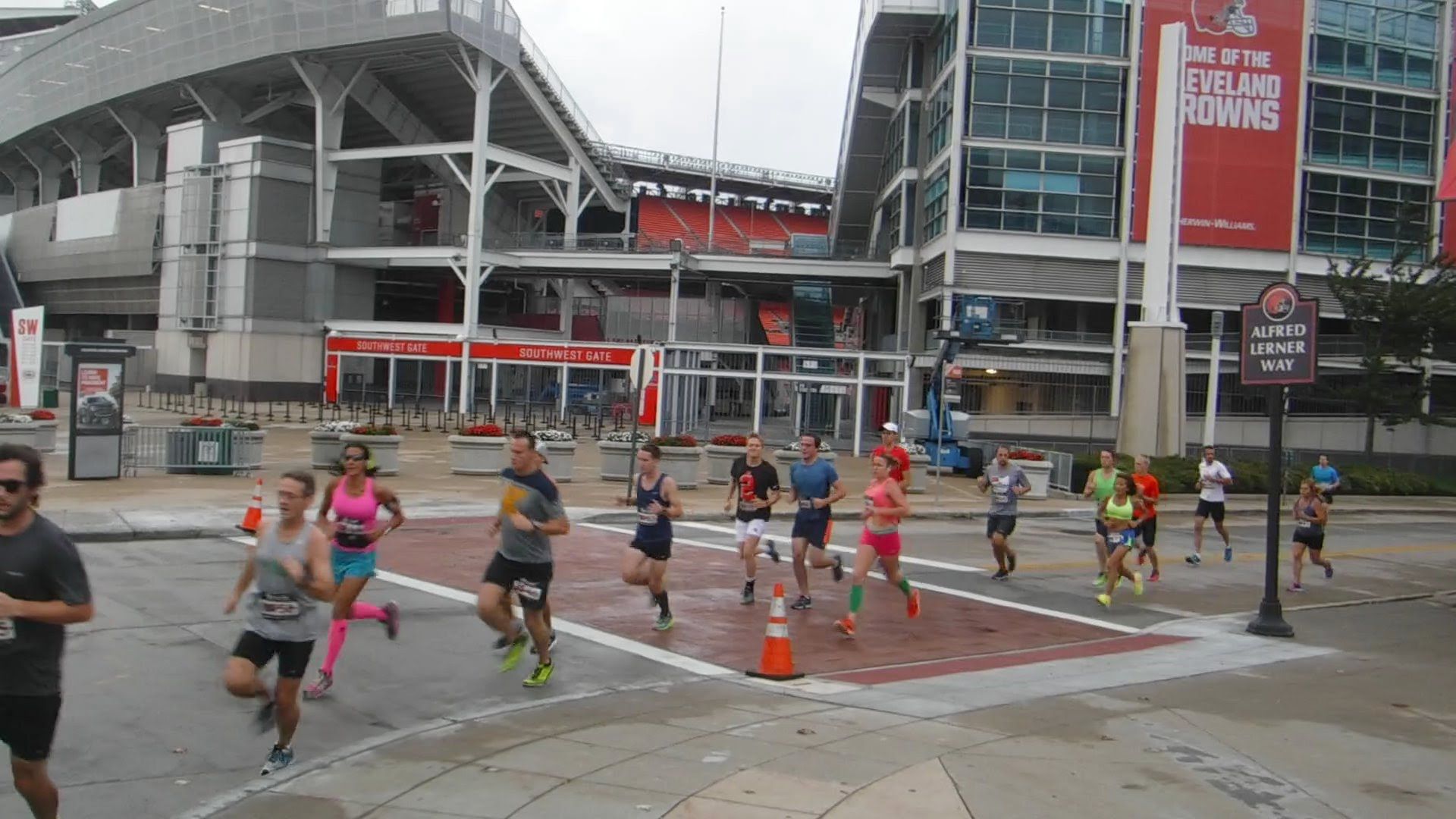 Half-Marathon at Rock & Roll Hall of Fame in CLE in 2016