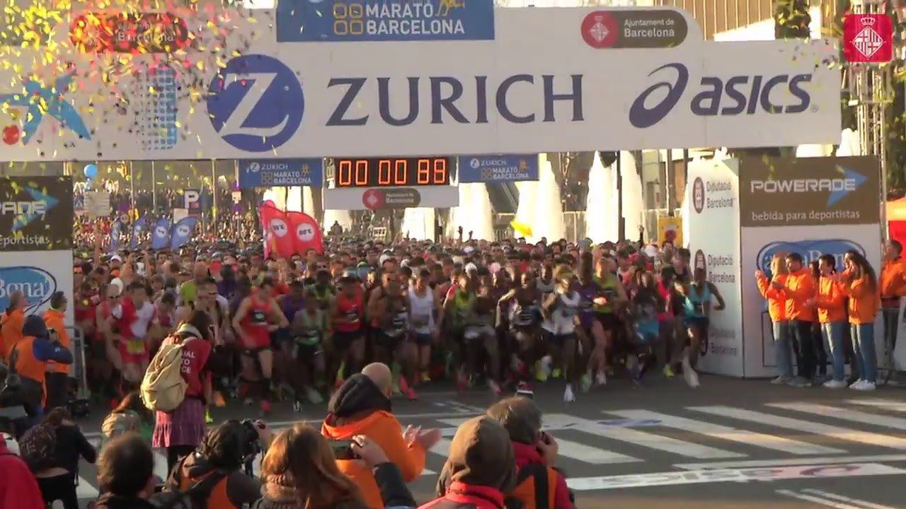 Una marató de rècord cobreix Barcelona de corredors