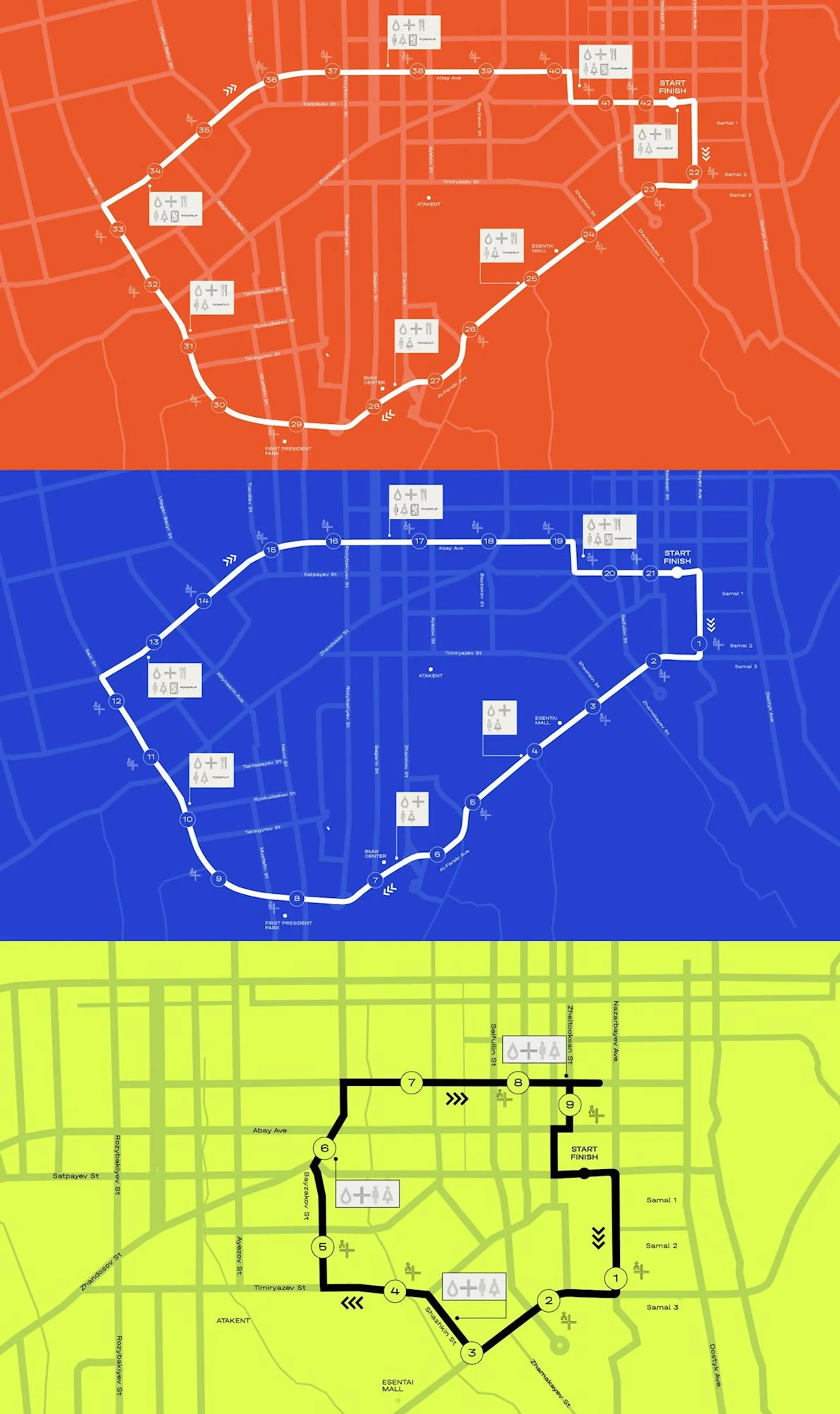 route map