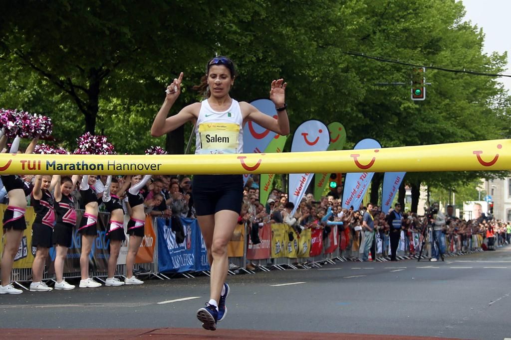 2014 Marathon Winner Salem, Souad Ait (ALG)