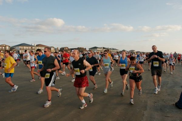 Surfside Beach Marathon - Start