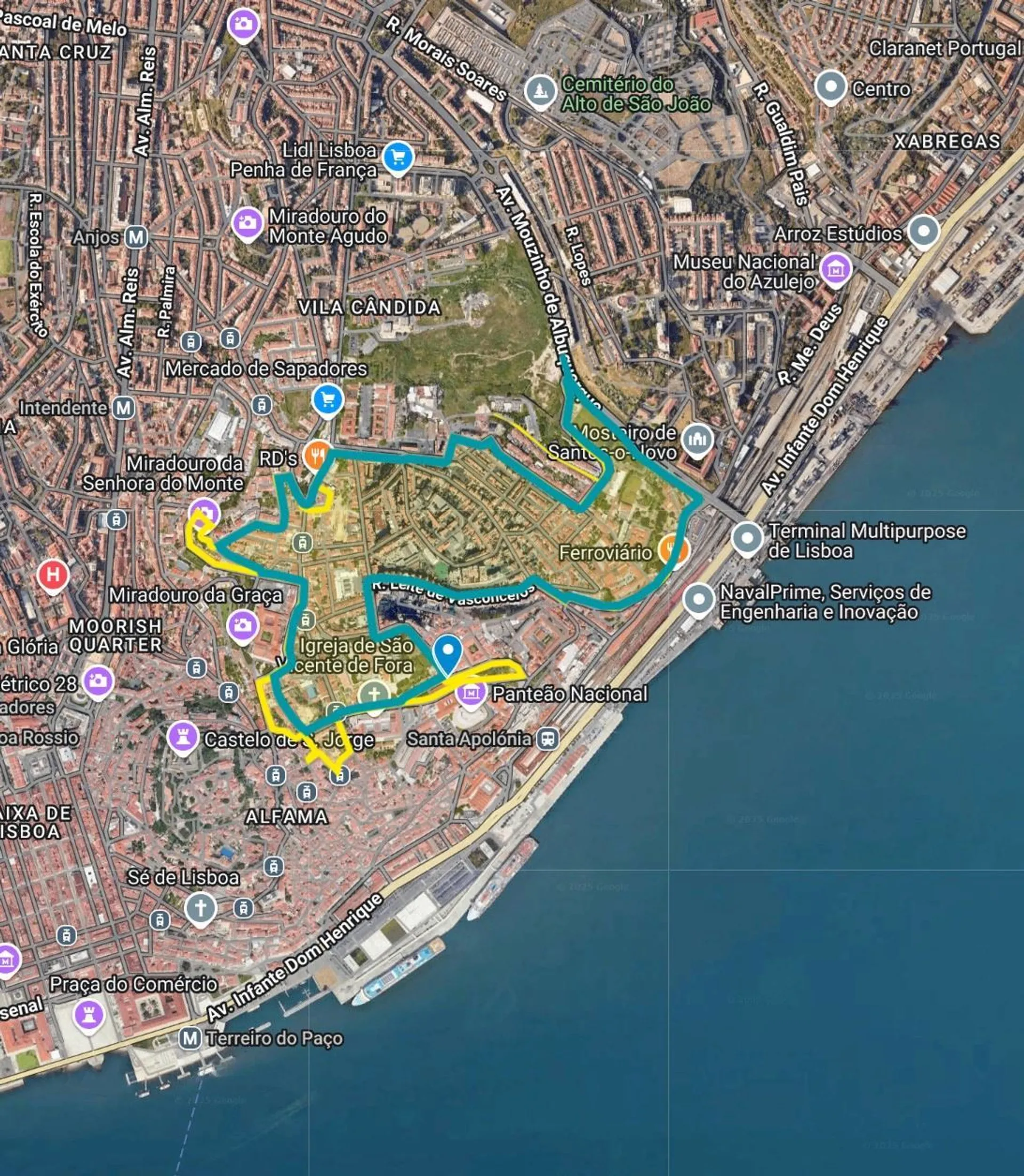route map