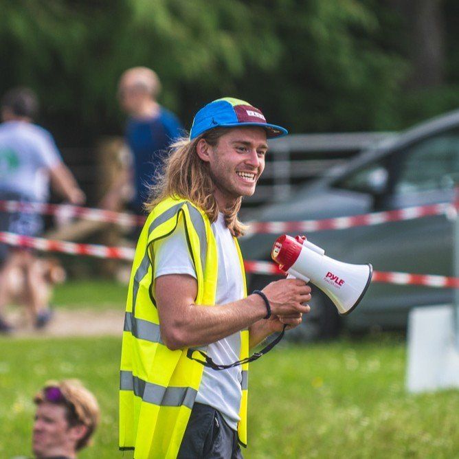 Cameron in action at the 2021 Blair Castle Trail Weekender