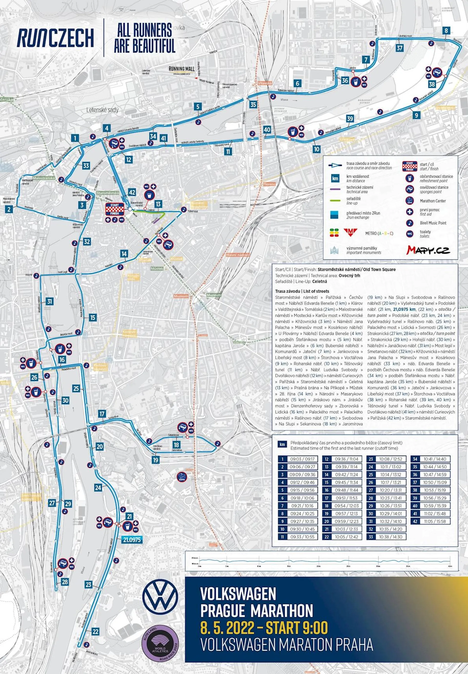 route map
