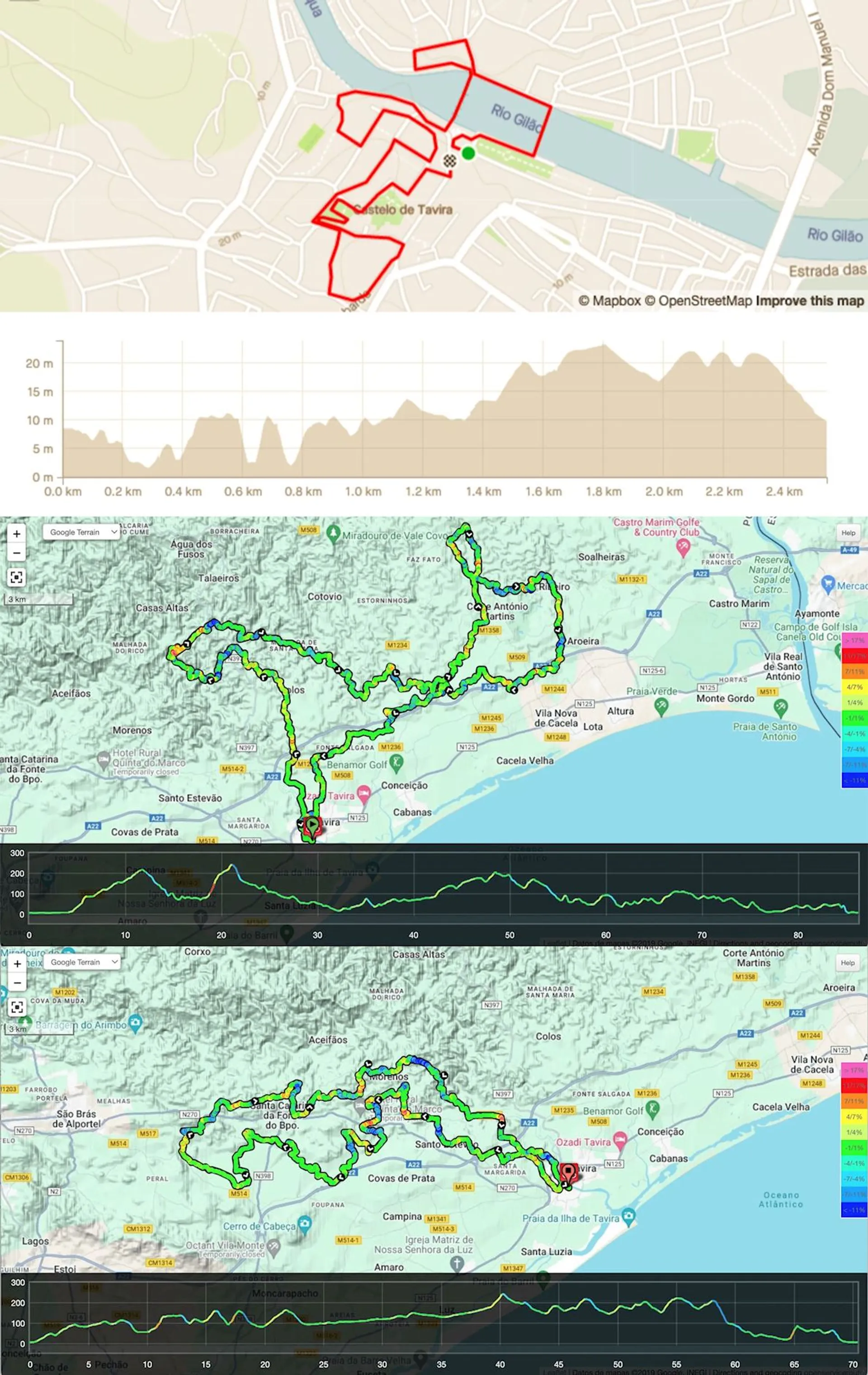 route map