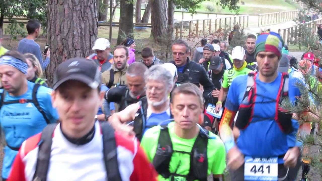 Impérial Trail Fontainebleau 2016 - Départ du 60 Kms