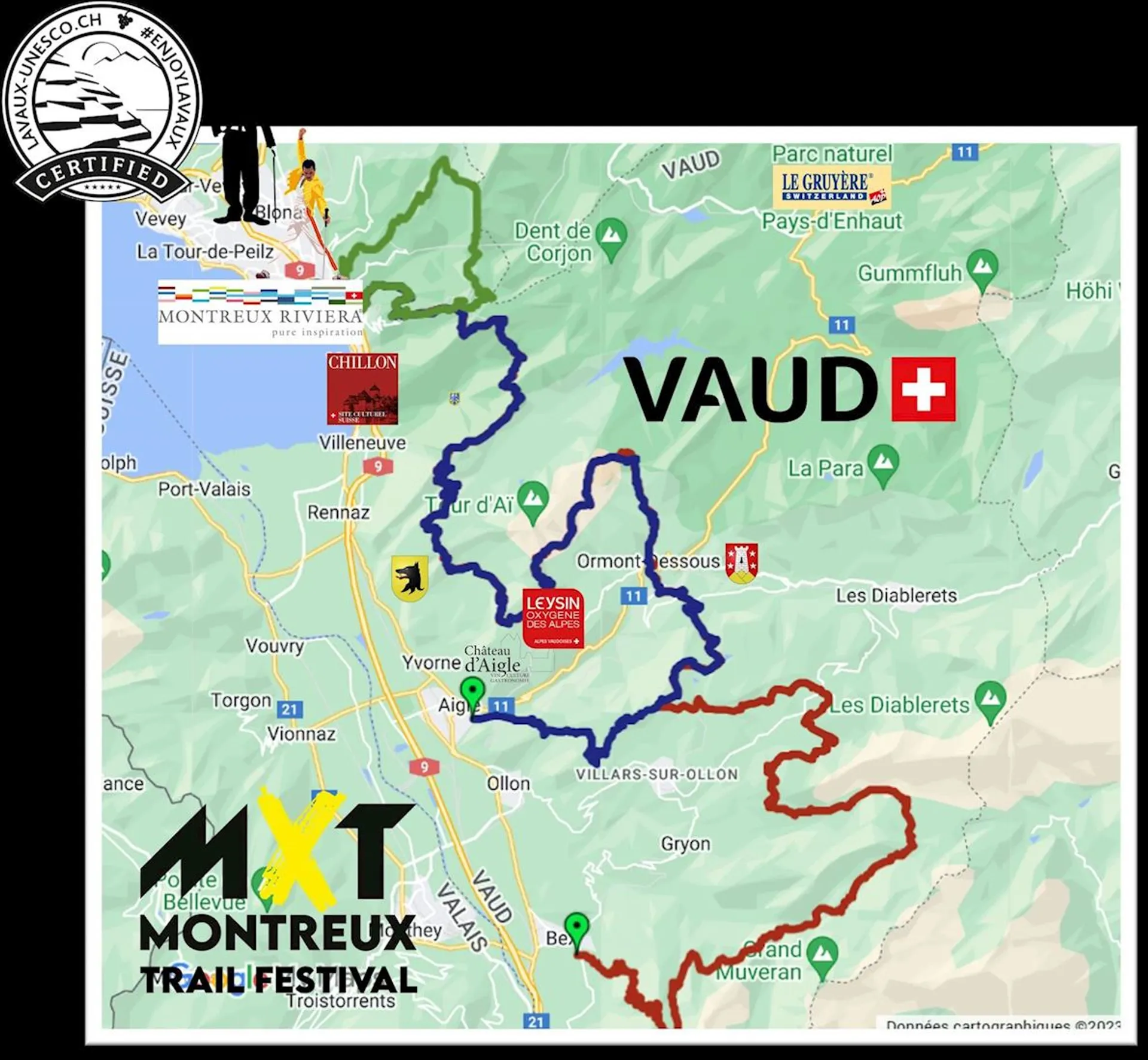 route map