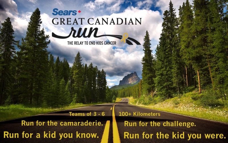 Sears Great Canadian Run - Toronto banner