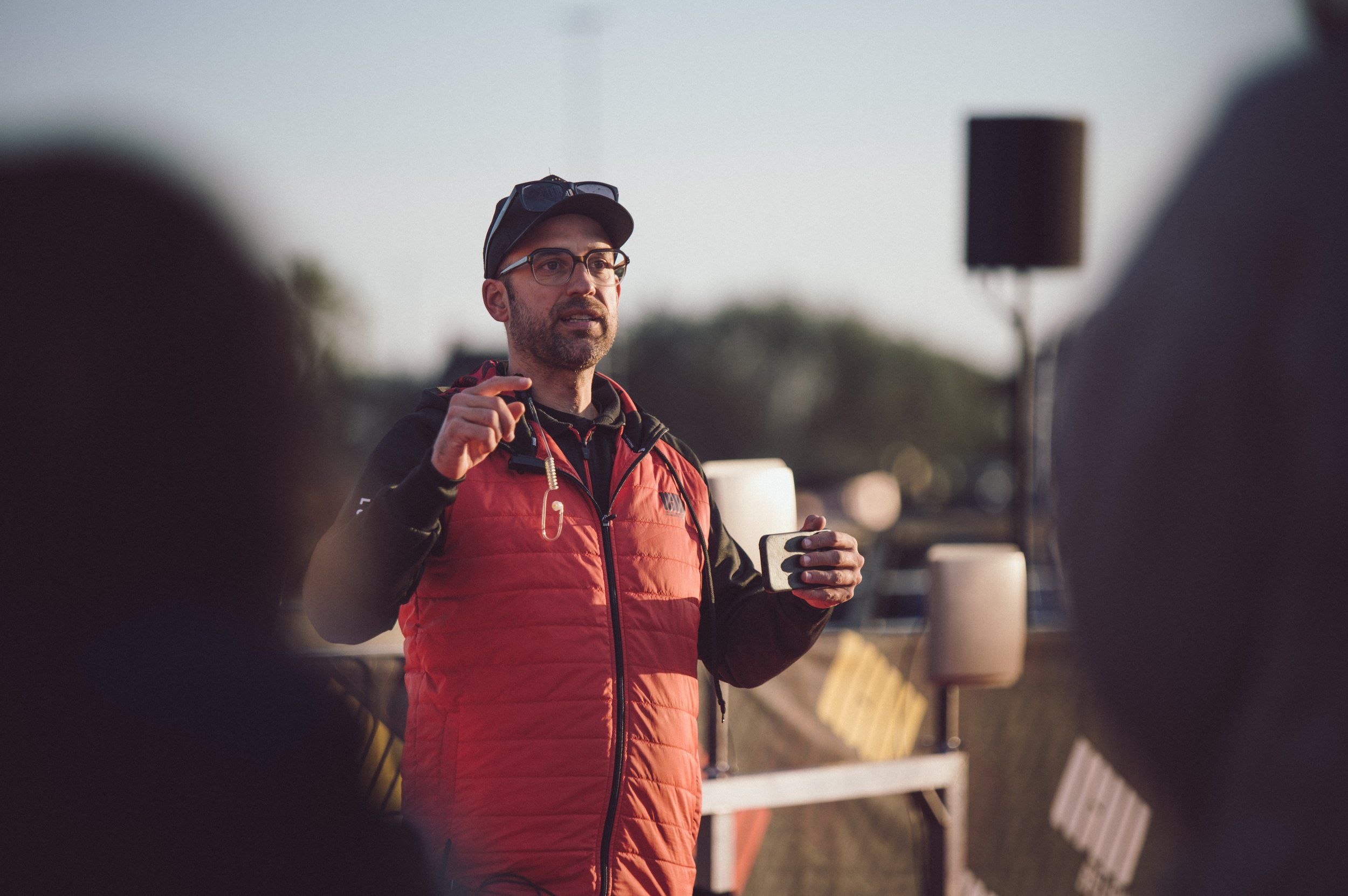 Matthias oversees the various races that make up the Long Course Weekend Belgium