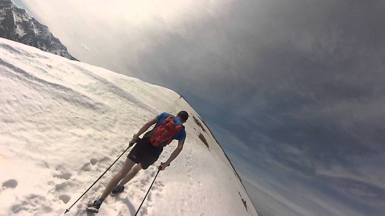 Skyrace des matheysins 2016 la crête  menant au Tabor