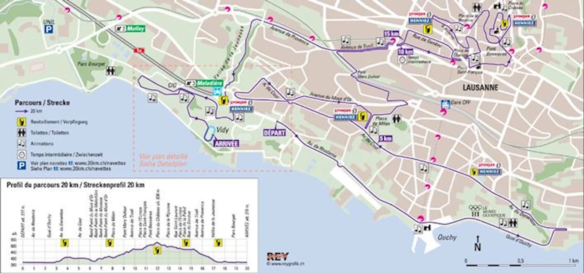 route map
