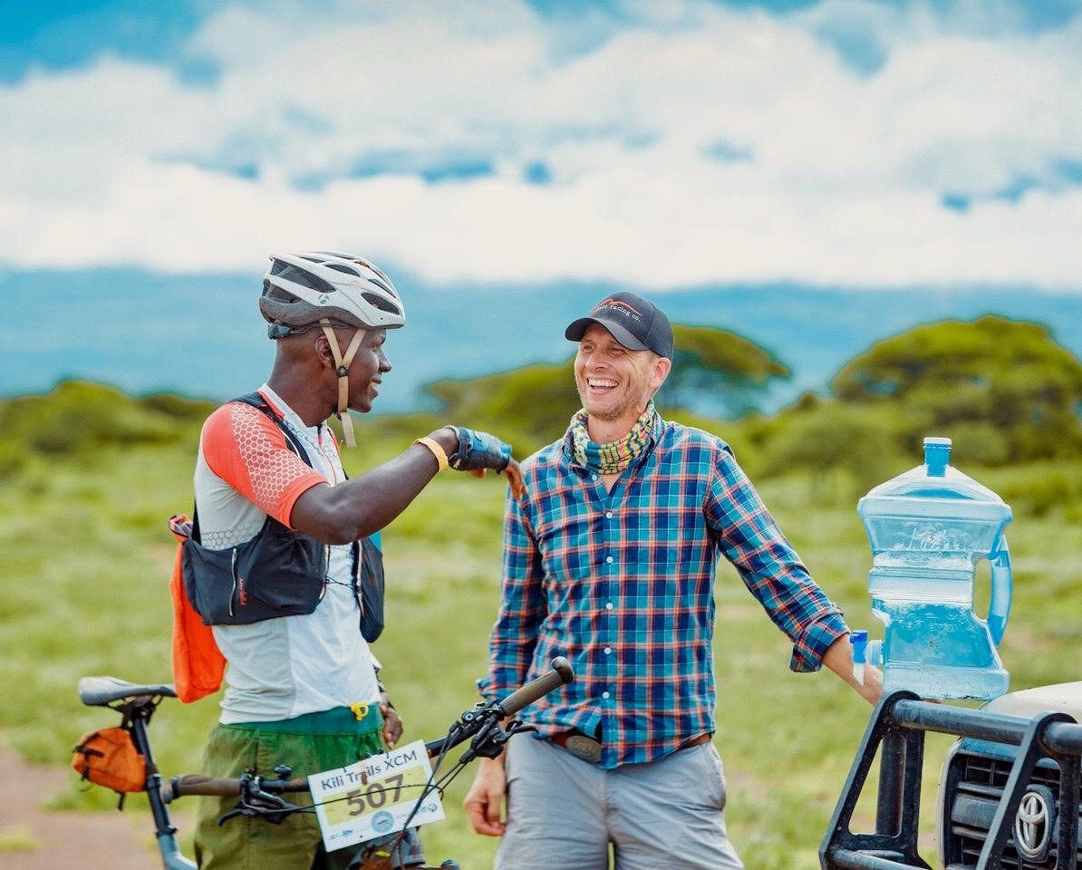 Brett Harrison founder of Red Knot Racing and Race Director of the Kili Trail Run and Kilimanjaro Trails Festival.