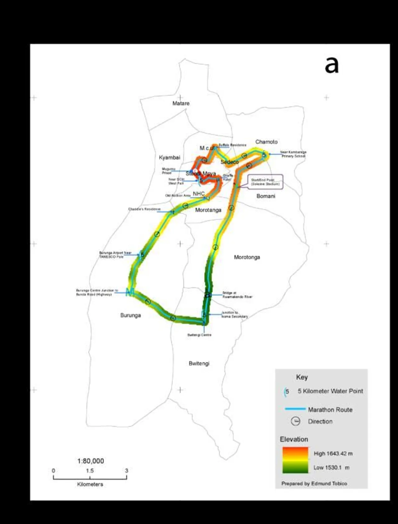 route map