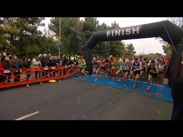 World record broken at Gosport Half Marathon for fastest half marathon dressed as an animal.