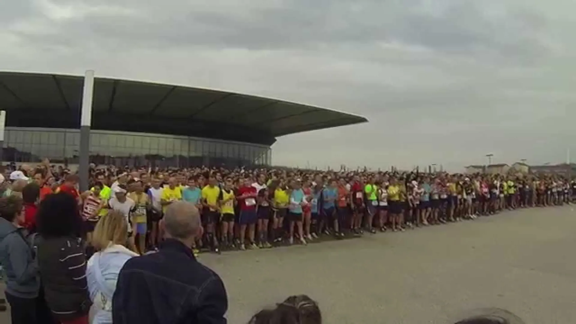 The image you've provided appears to show a large group of people gathered for an