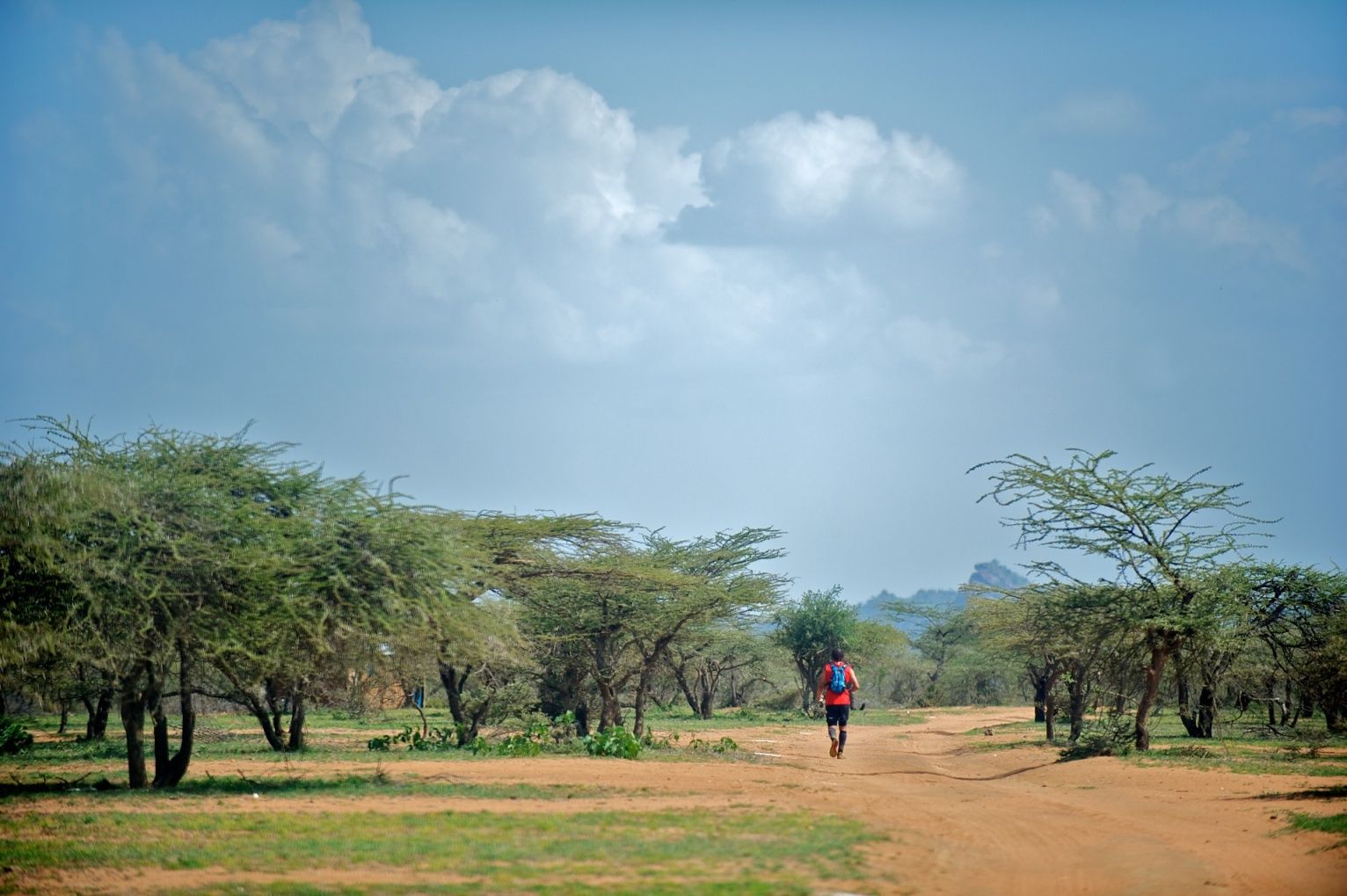 African adventure – international participants explore Kenya's raw wilderness. 