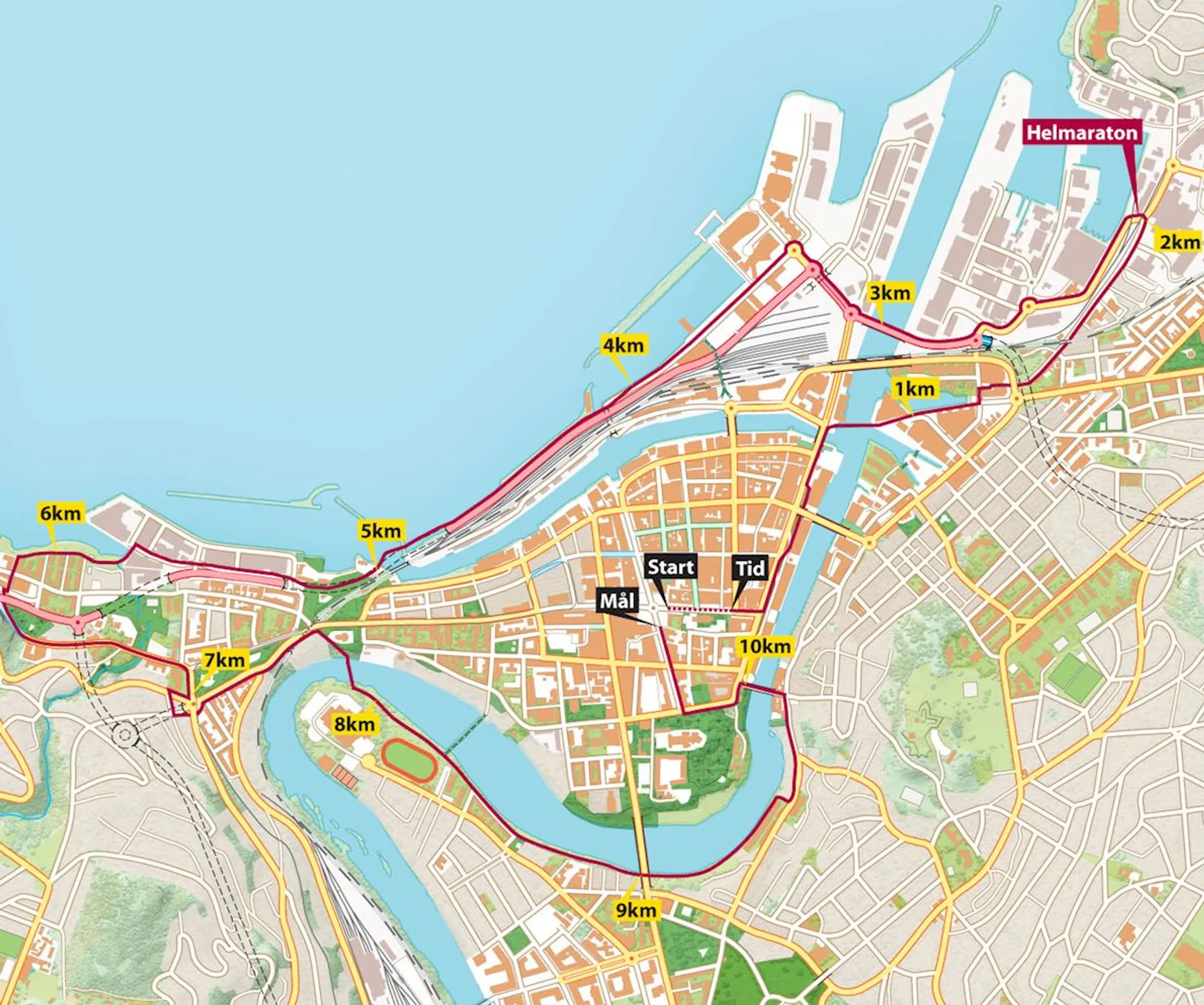 route map