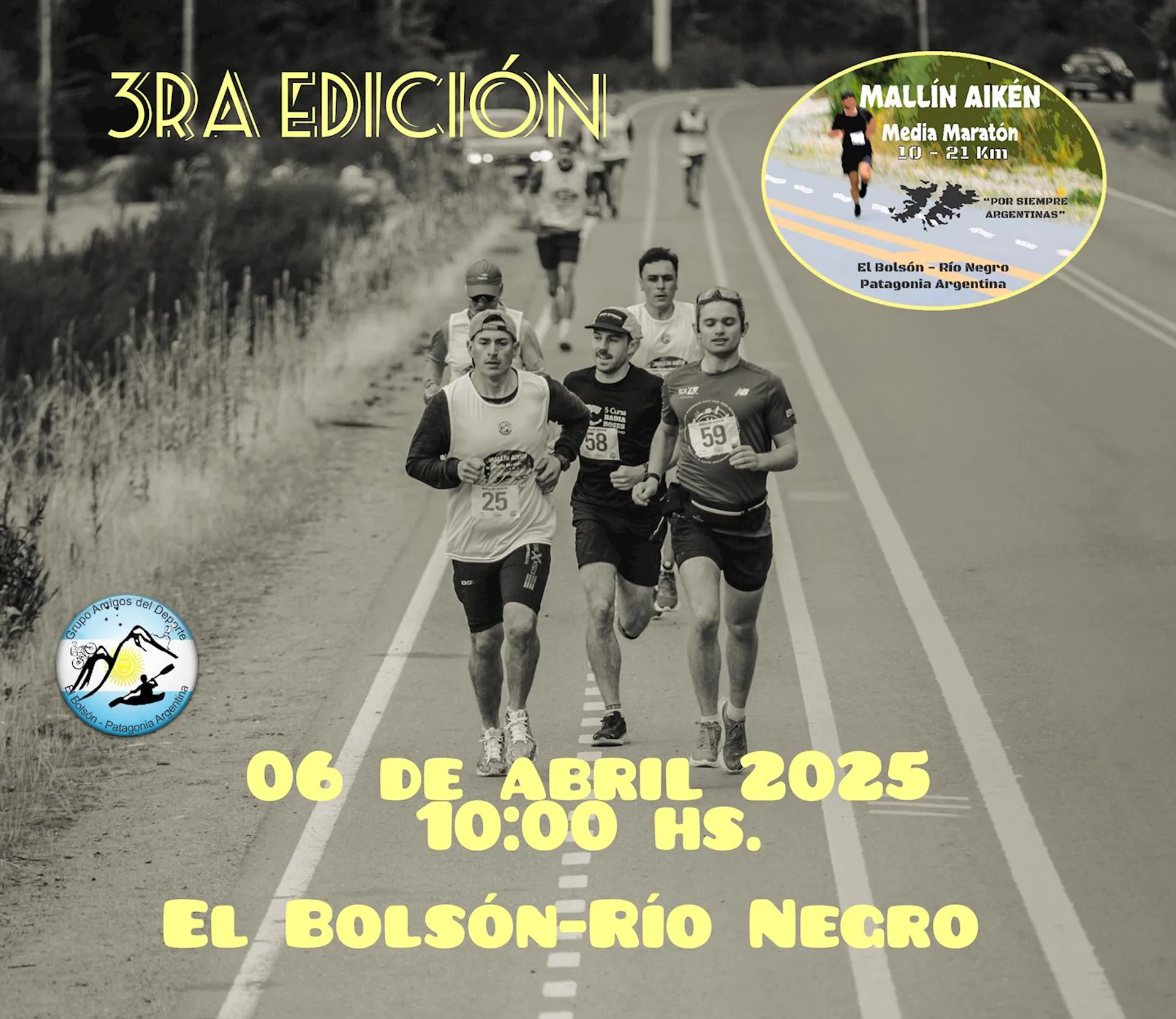 Mallin Aiken Media Maratón