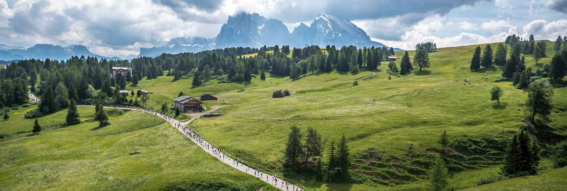 Alpe di Siusi Half Marathon in the Dolomites