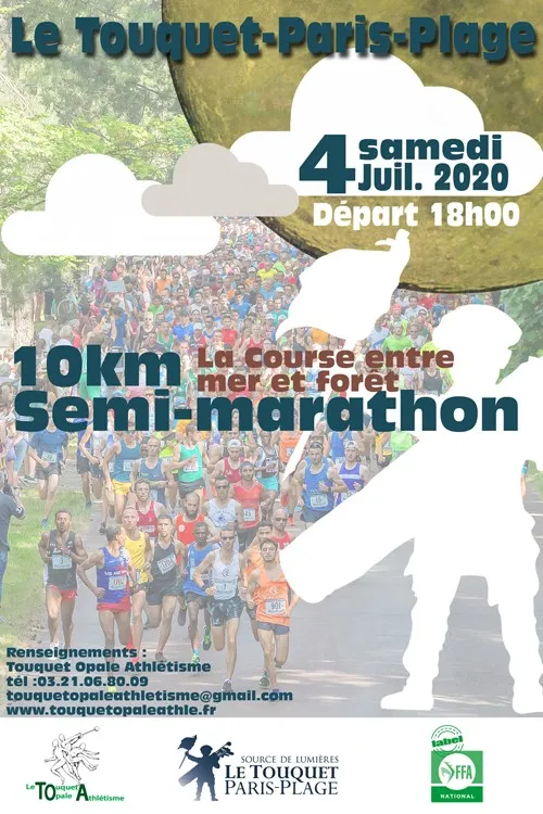 10 km et semi-marathon du Touquet, 06 Jul, 2024 (Sat) | Ahotu