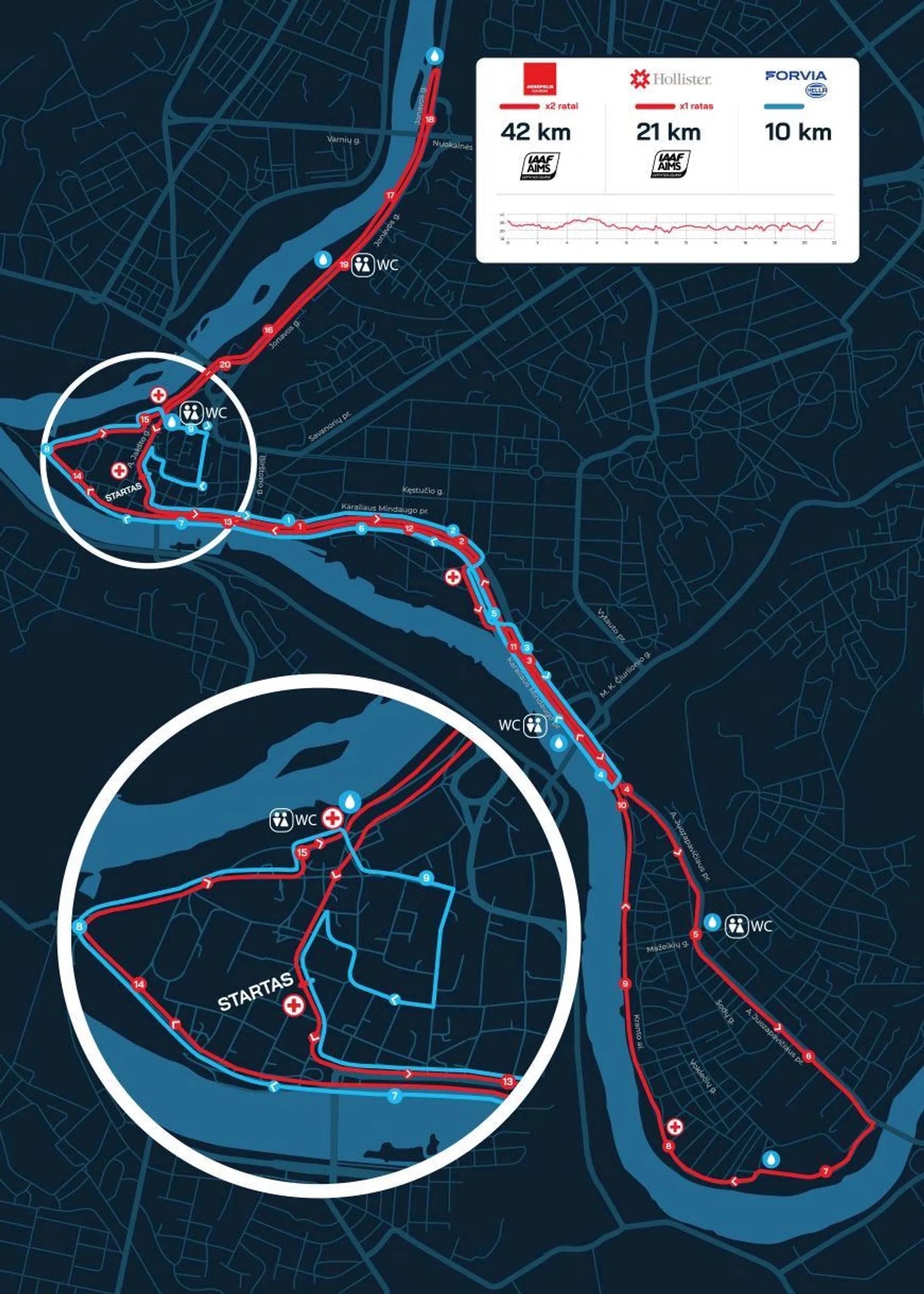 route map