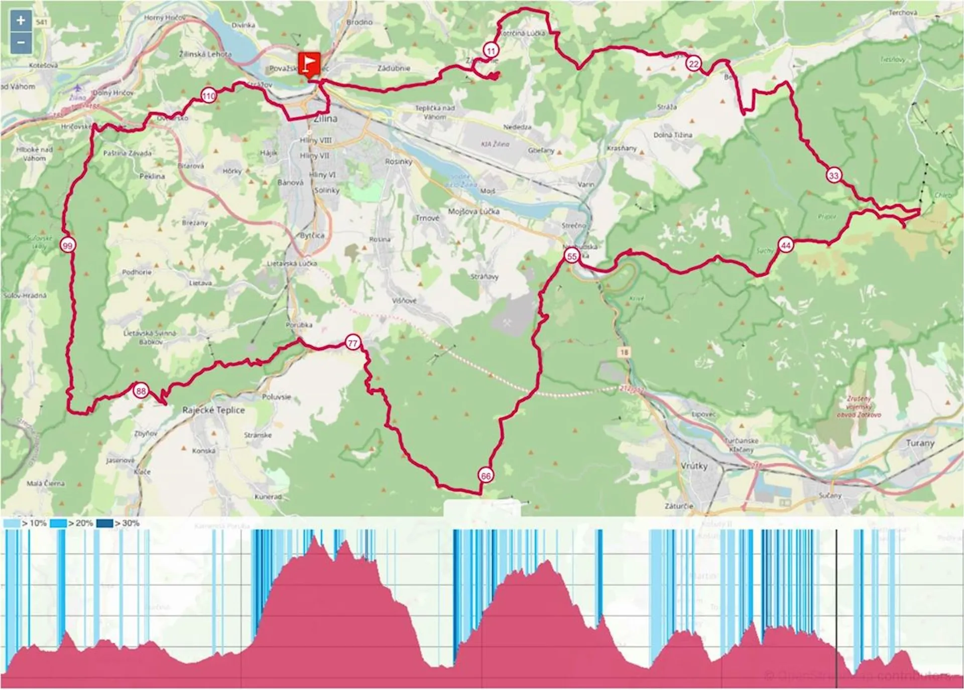 route map