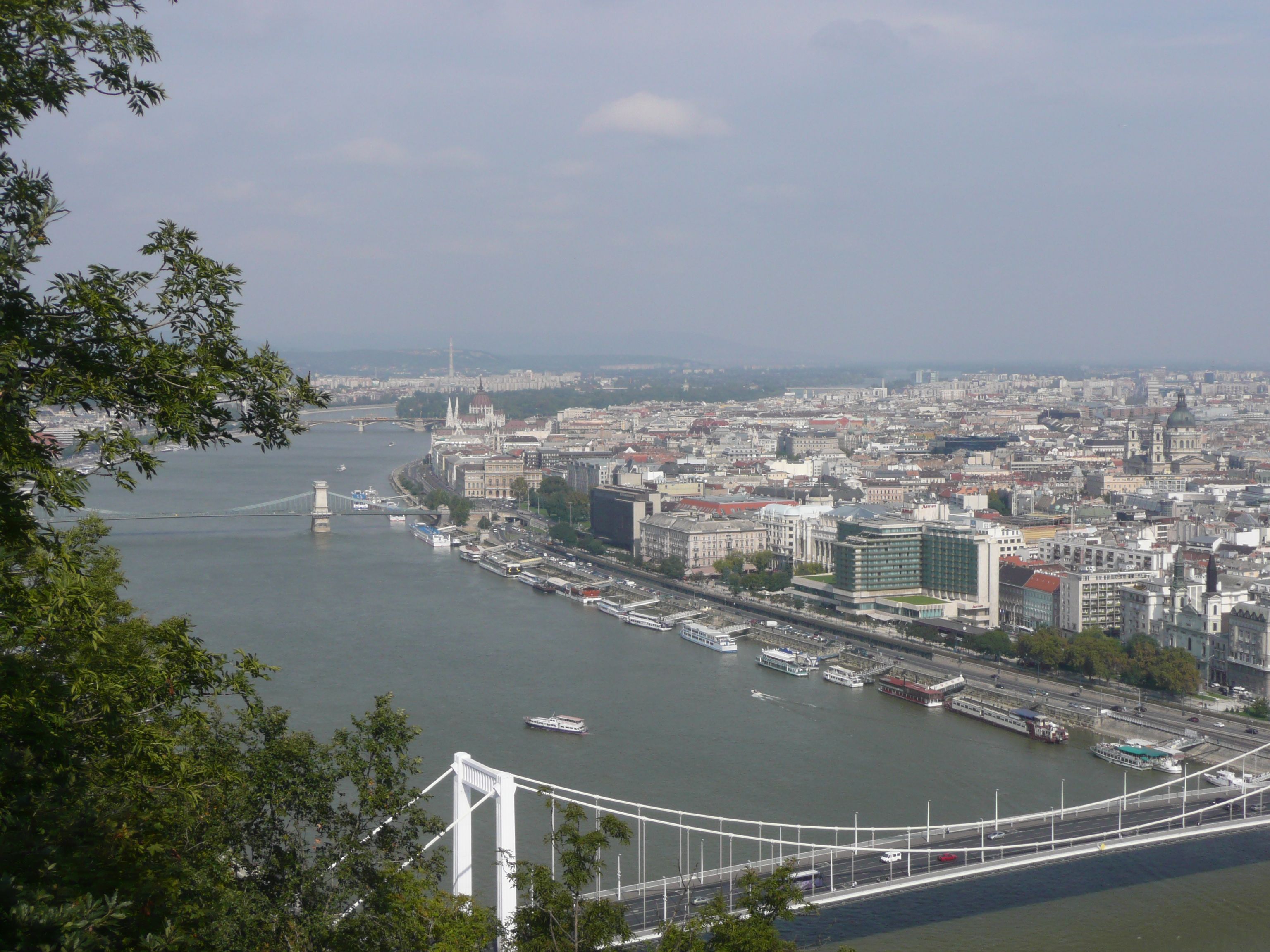 View from Gellért hill