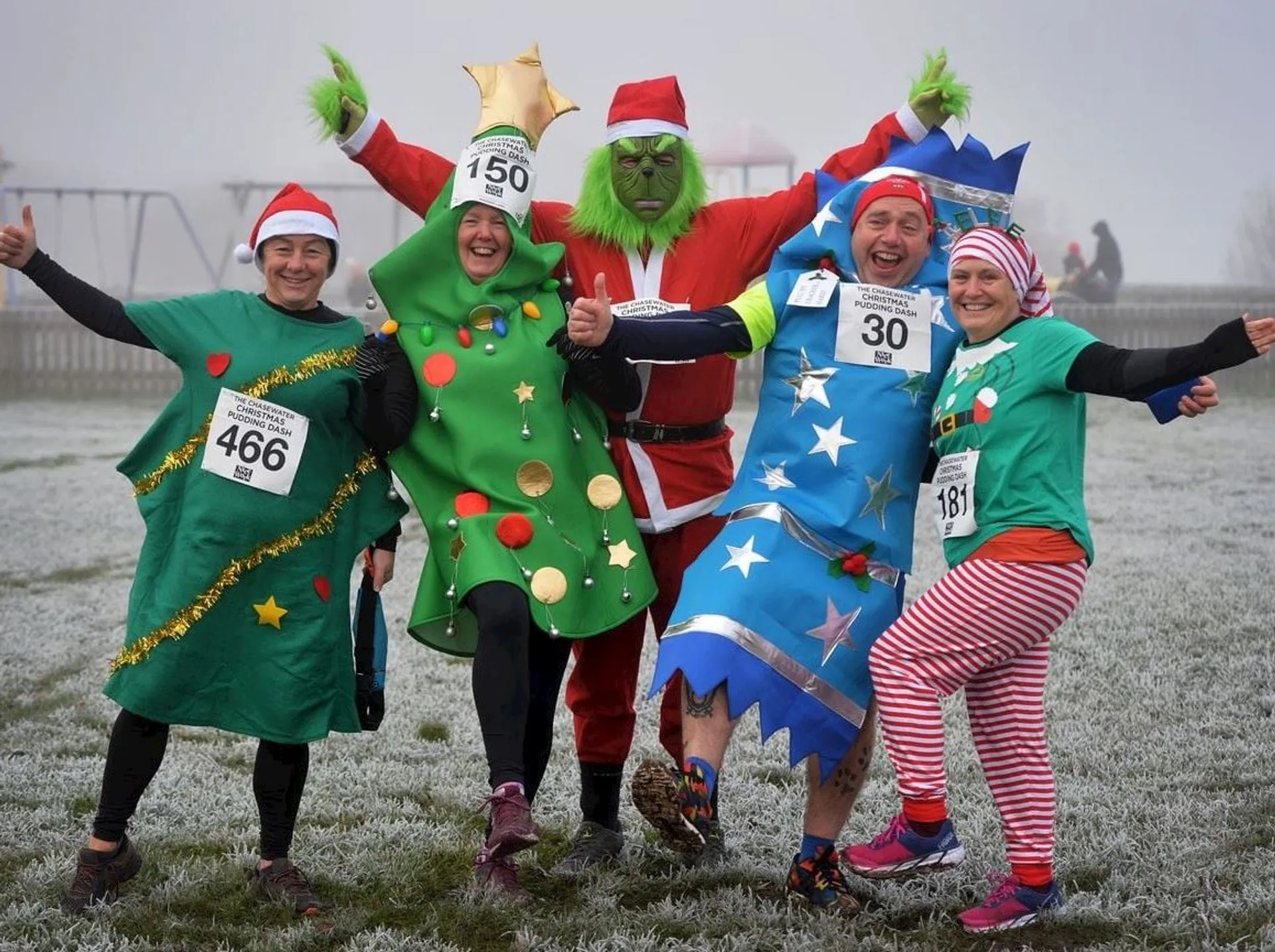 Chasewater Christmas Pudding Dash