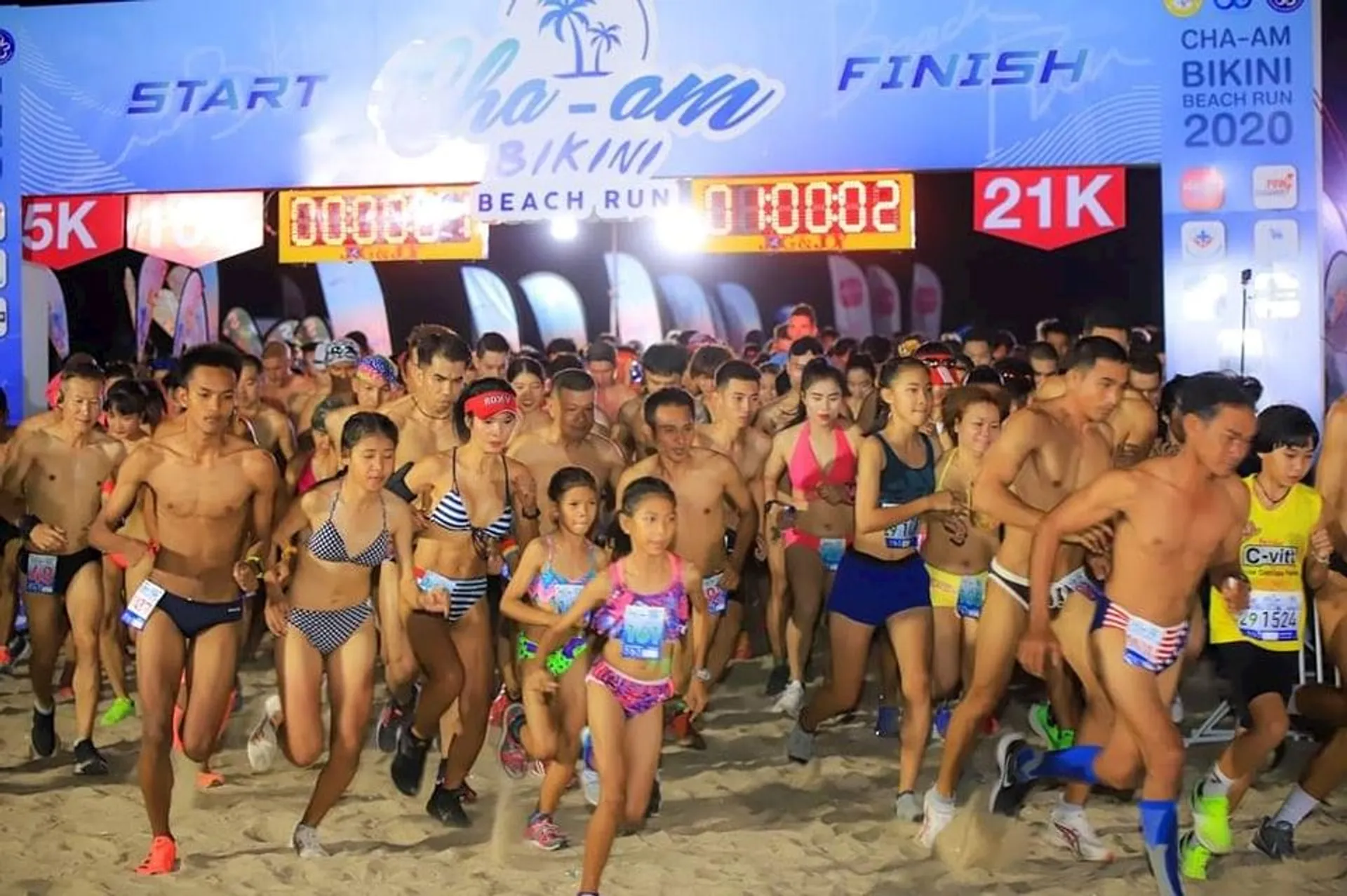 Image of Cha Am Bikini Beach Run