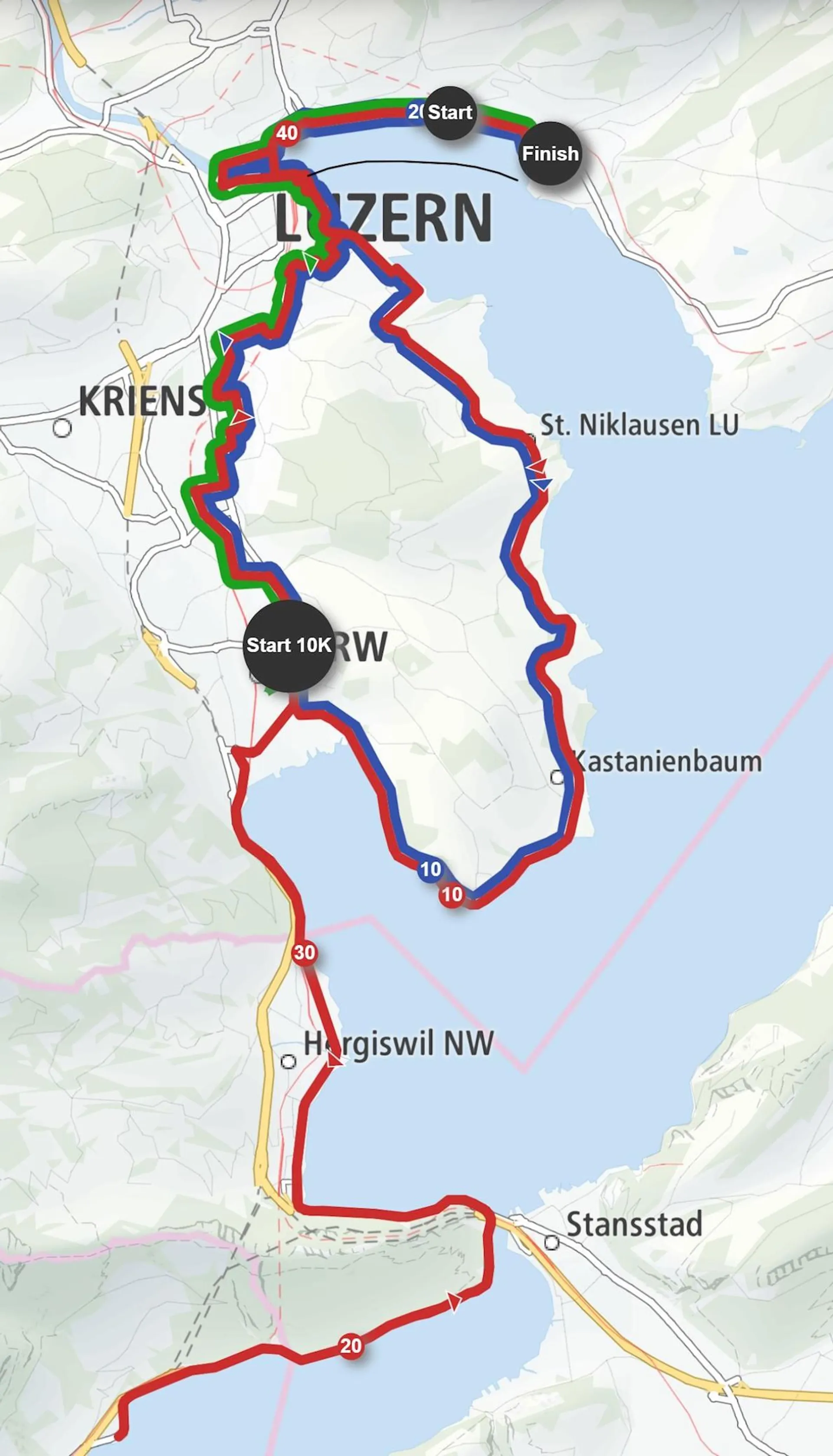 route map