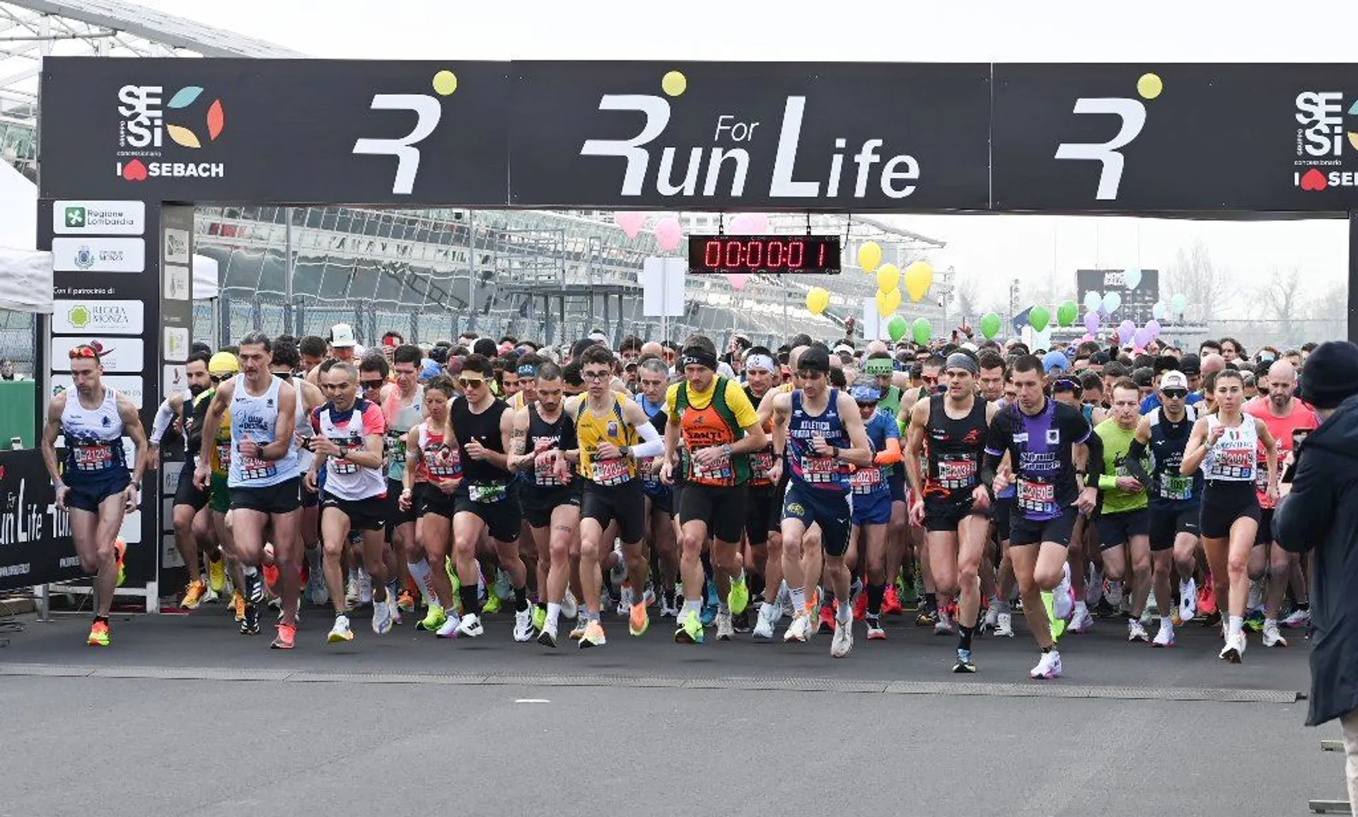 Image of Run For Life - Half Marathon & 10k - Monza F1 Circuit