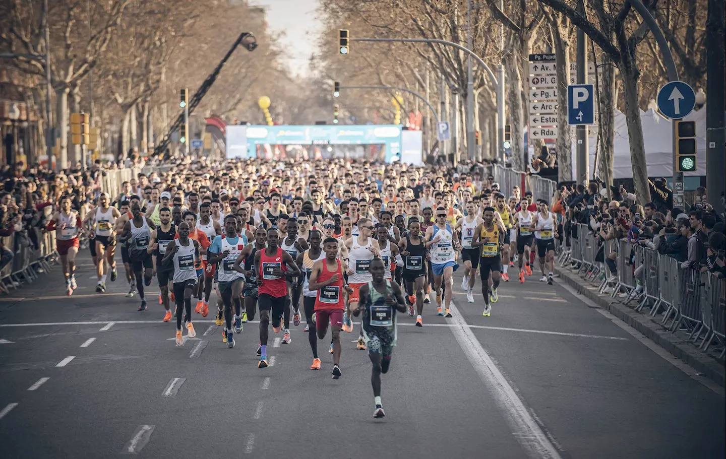 Barcelona Half Marathon, 16 Feb, 2025 (Sun) Ahotu