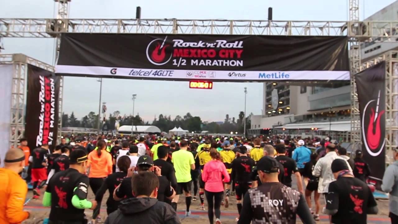 The Inaugural Rock 'n' Roll Mexico City Half Marathon Highlight