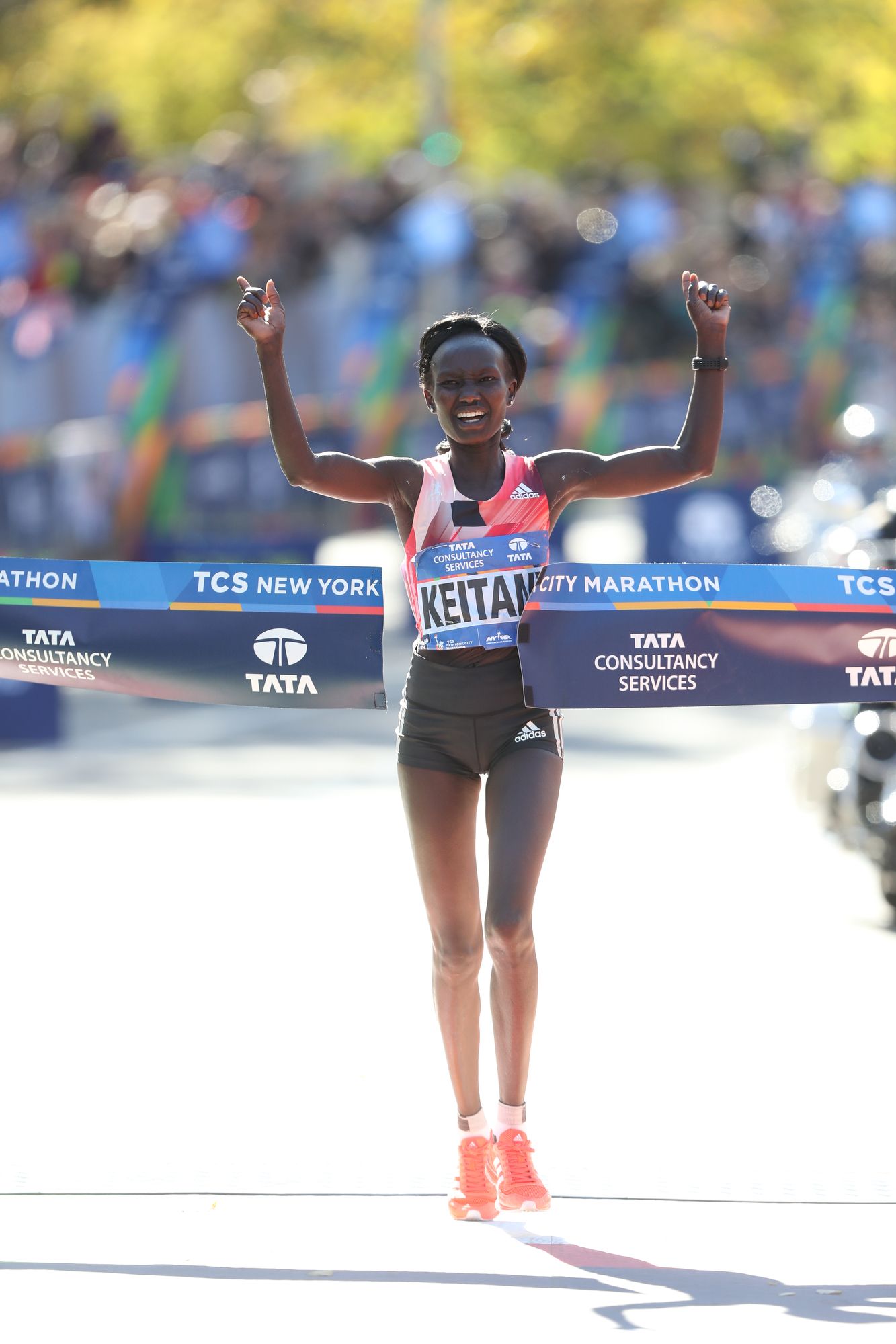 Ghirmay Gebreslassie (ERI) becomes the youngest TCS New York City Marathon champion on Sunday, November 6, 2016. (Official time - 2:07:51)