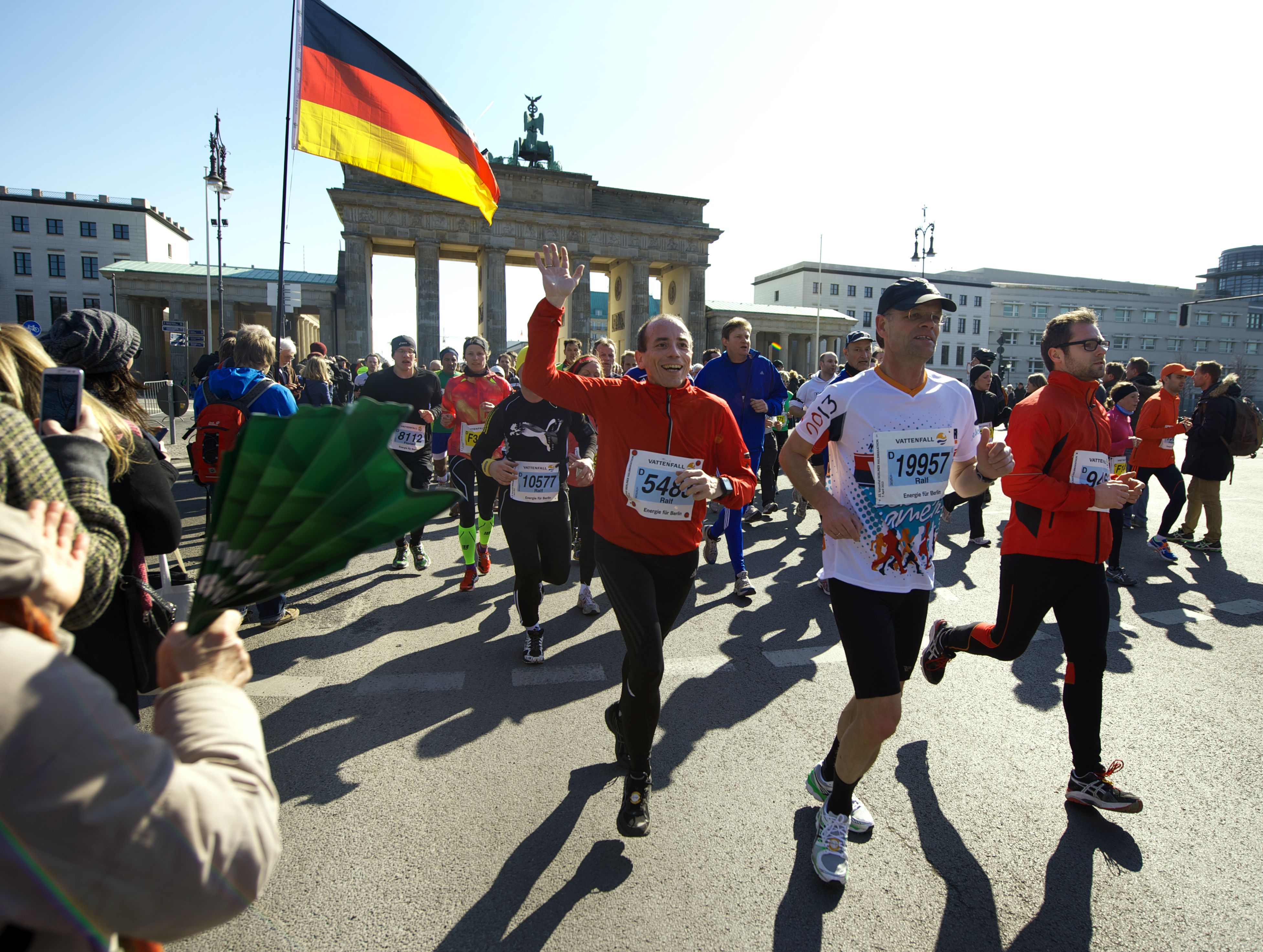 2014 Brandenburg Gate, 5 km into the race