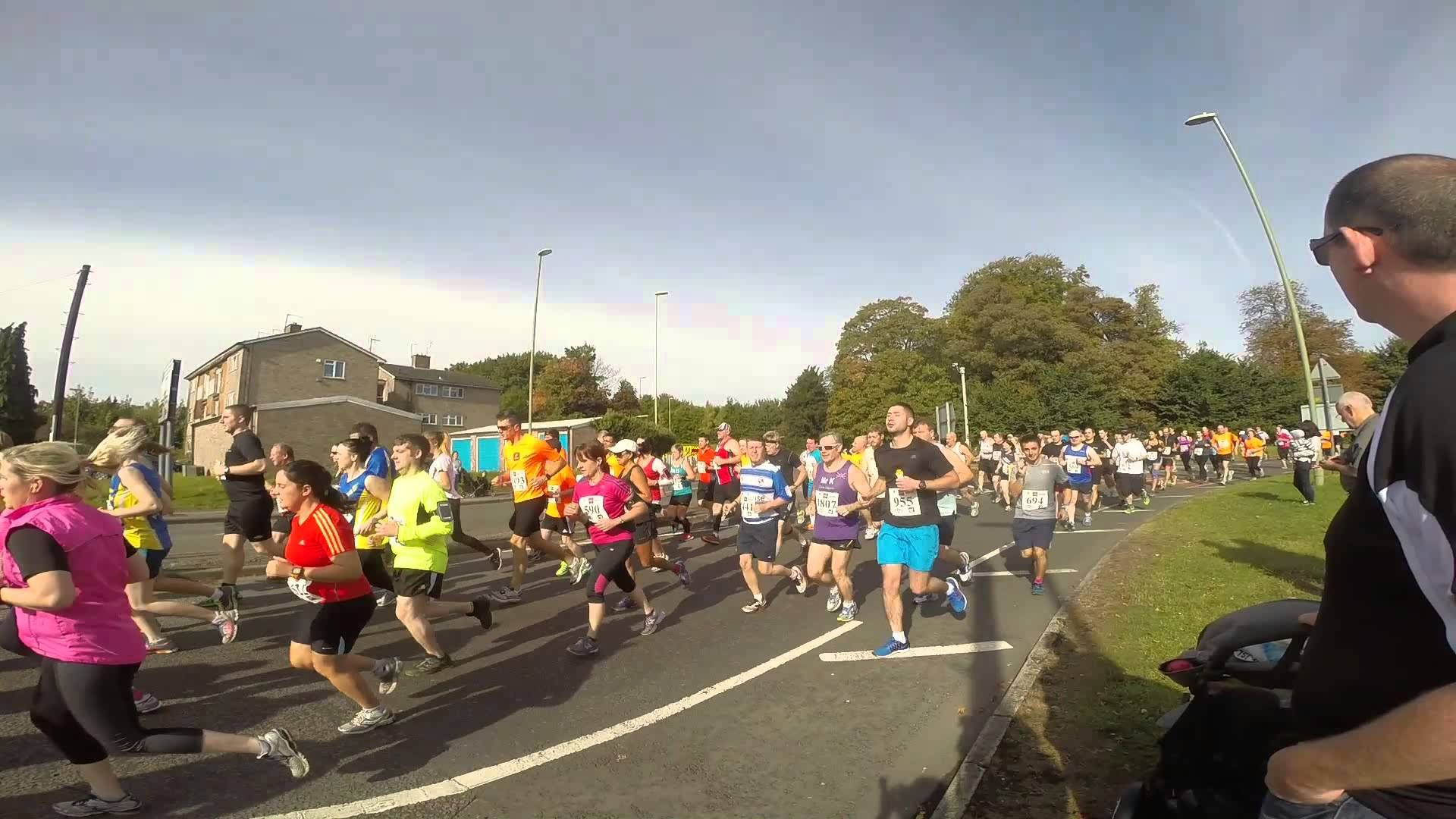 Basingstoke Half Marathon Start 05/10/2014