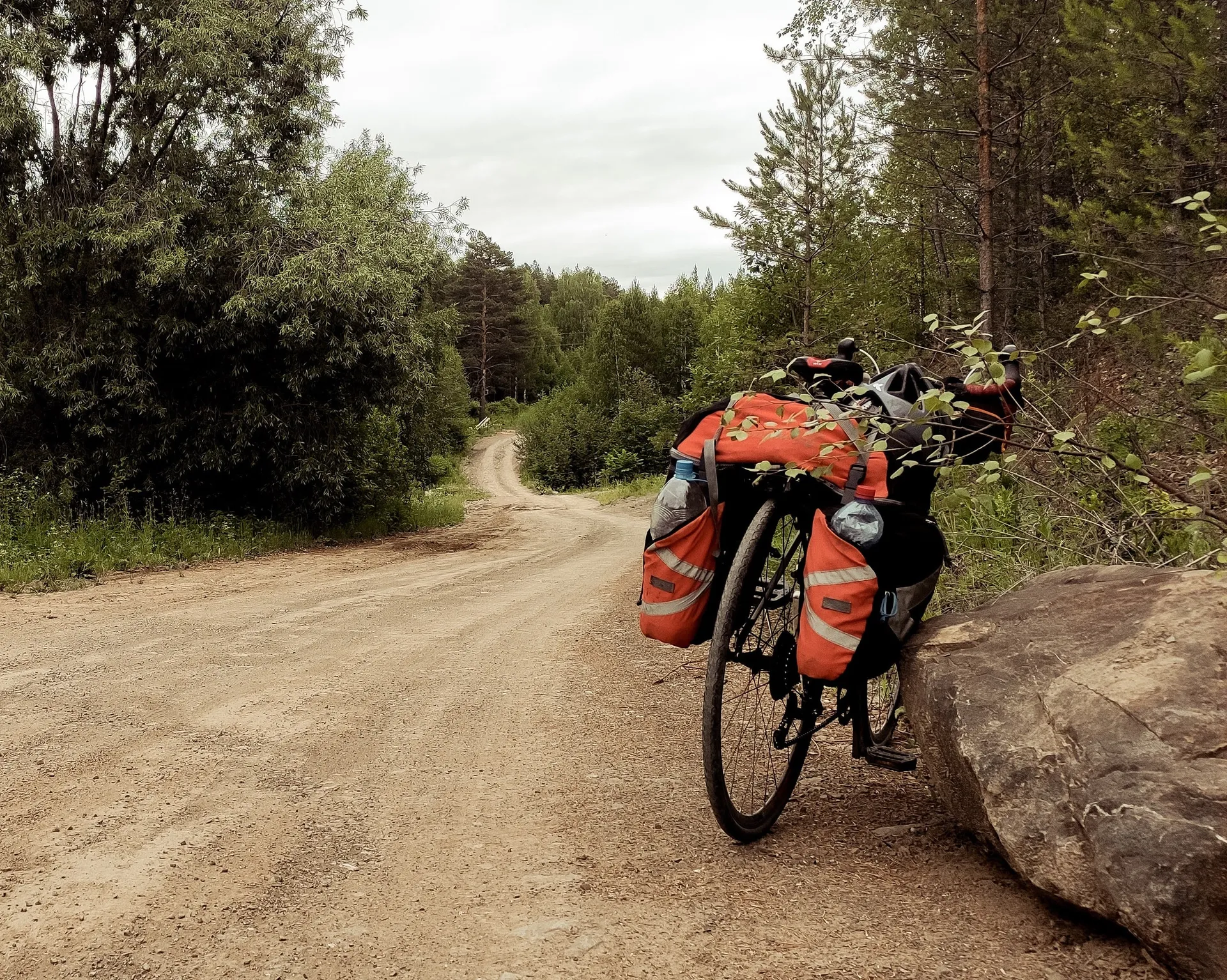 Race theme: Cykel med packning